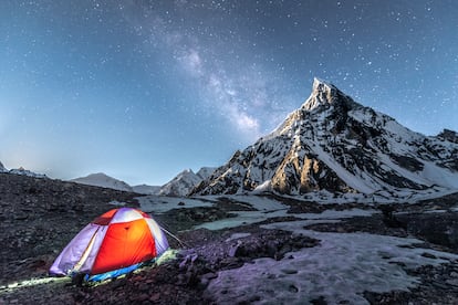 Campo base del K2 (Pakistán).