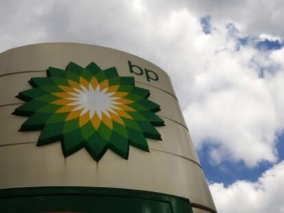 Una gasolinera de BP, en Madrid.