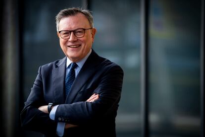 José Viñals, la semana pasada en Madrid.