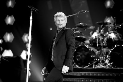 Jon Bon Jovi durante un actuación en marzo de 2018.