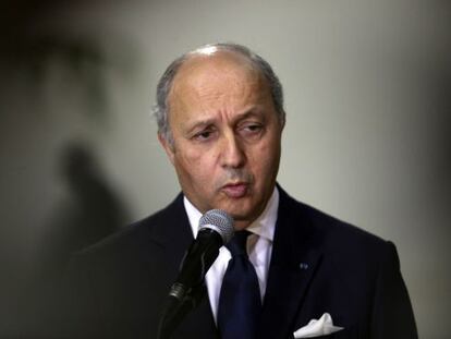 El ministro de Exteriores francés, Laurent Fabius.