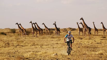 Safari en bicicleta alrededor de Ndinyika, un pueblo ubicado en West Kilimanjaro.