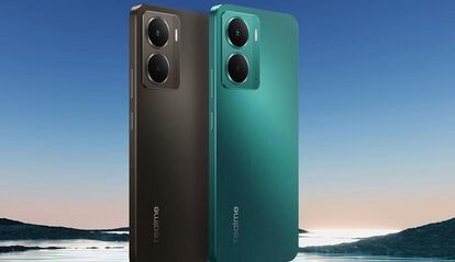 Colores del teléfono realme P3