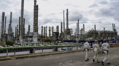 Una planta petroquímica en el nordeste de Brasil.