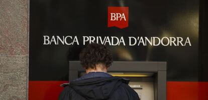 Imagen de un cajero de BPA, en Andorra.