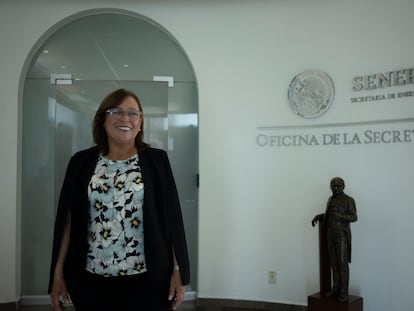 Rocío Nahle, titular de la Secretaría de Energía de México.