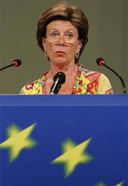La comisaria europea de la Competencia, Neelie Kroes.