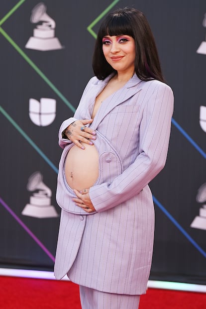 Mon Laferte en la pasada edición de los Grammy Latinos.