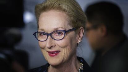 La actriz Meryl Streep.