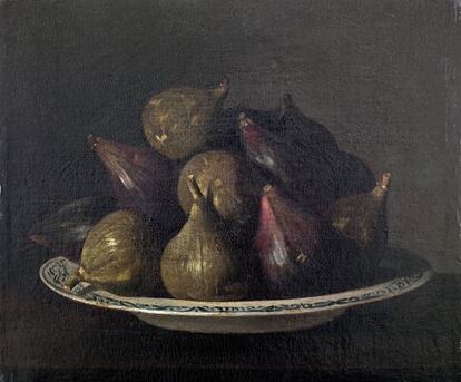 'Plat de figues', de Pedro de Camprobín (cap al 1656).