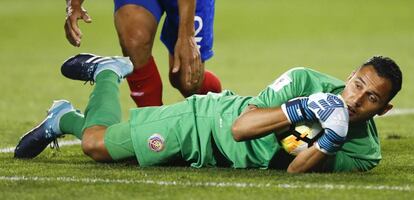 Navas en el partido frente a Estados Unidos.