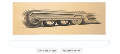 Raymond Loewy: El doodle de Google
