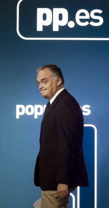 El vicesecretario general de Estudios y Programas del PP, Esteban Gonz&aacute;lez Pons.