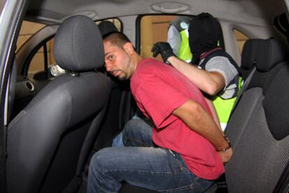 José López Menéndez has been arrested on suspicion of planting 32 explosive devices.