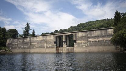 Enobieta dam in Artikutza.