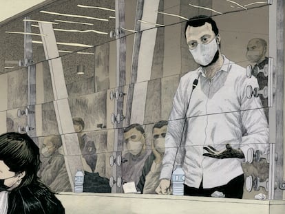 Interrogatorio de Salah Abdeslam el 9 de febrero.