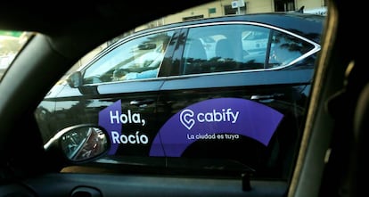 Un coche de Cabify.