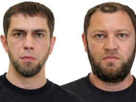 Oleksandr y Viali Azizov en una imagen difundida por la prensa ucrania.