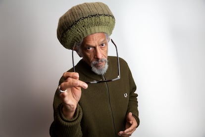 Don Letts posa en los estudios de Dolby en el barrio de el Soho en Londres.