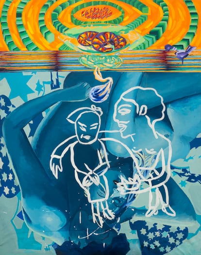 Obra de Patricia Gadea incluida en la exposición que le dedica la galería Maisterravalbuena.