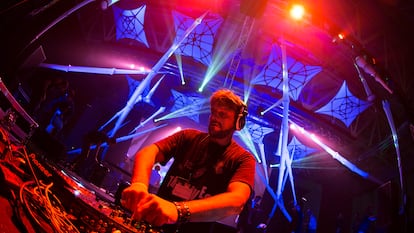 El DJ Kikemán en el Festival Periferias de 2016.
