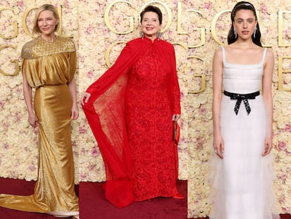La alfombra roja de los Globos de Oro 2025