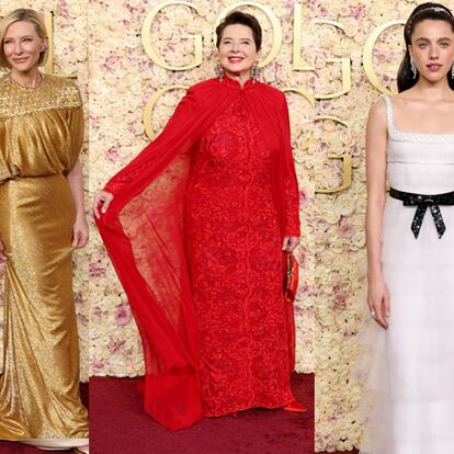 La alfombra roja de los Globos de Oro 2025