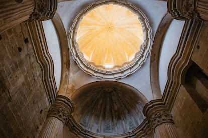 Techo de la capilla de la Inmaculada del Monasterio de Santa María de Sijena (Huesca).