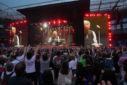 Bruce Springsteen concert in San Sebastián.
