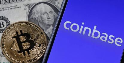 Logotipo de Coinbase.