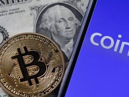 Logotipo de Coinbase.