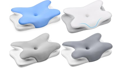 Esta almohada para cervicales​ es la más vendida de Amazon.