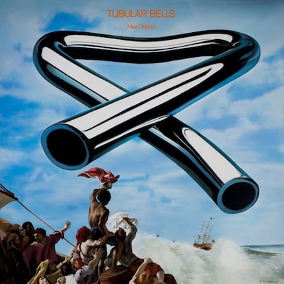 Acrílico sobre lienzo. Inspirado en Mike Oldfield 'Tubular Bells', Virgin (1973).