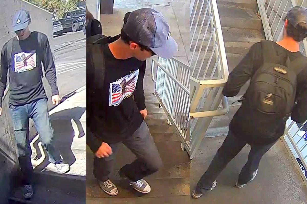 El FBI difunde un video en el que se ve al presunto asesino del activista trumpista Charlie Kirk huir del lugar del crimen
