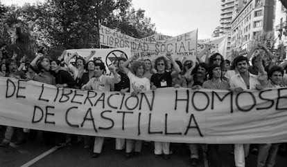 La primera marcha del Orgullo LGTBI en Madrid, en 1978, exigió la abolición de la ley de Peligrosidad y Rehabilitación Social.