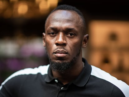Usain Bolt, en mayo de 2019 en París.