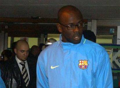 Thuram, defensa del Barcelona