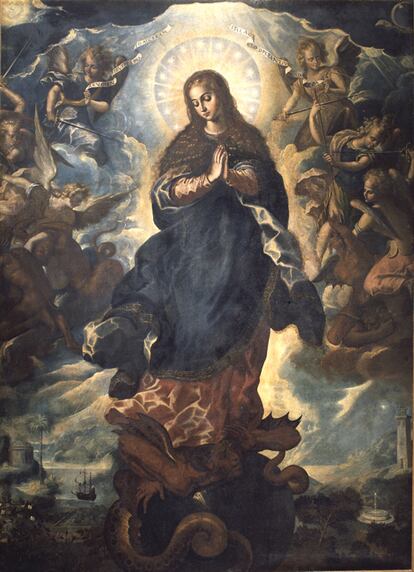 Óleo sobre lienzo pintado en 1651 por el italiano Francisco Rizzi.