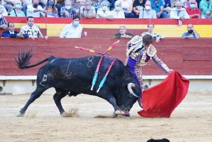 El Juli, en la corrida en la Feria de Castelln