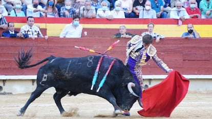 El Juli, en la corrida en la Feria de Castellón.