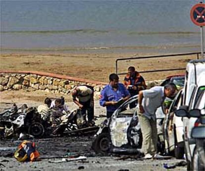 <font size="2"><b>ETA siembra el pánico con un coche bomba en un hotel de Salou</b></font> <br>Foto: VICENS GIMÉNEZ