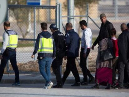 Abogados de ONG denuncian las condiciones de los inmigrantes recluidos en la cárcel de Archidona