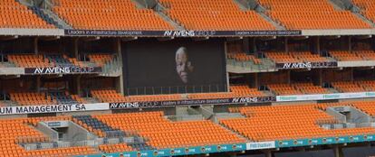 El estadio Soccer city de Johannesburgo albergará el funeral de Mandela.