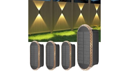 apliques solares para paredes de exterior