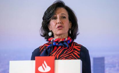 La presidenta del Banco Santander, Ana Botín. EFE/Rodrigo Jiménez/Archivo