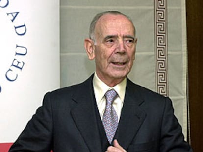 El fiscal general del Estado, Jesús Cardenal.