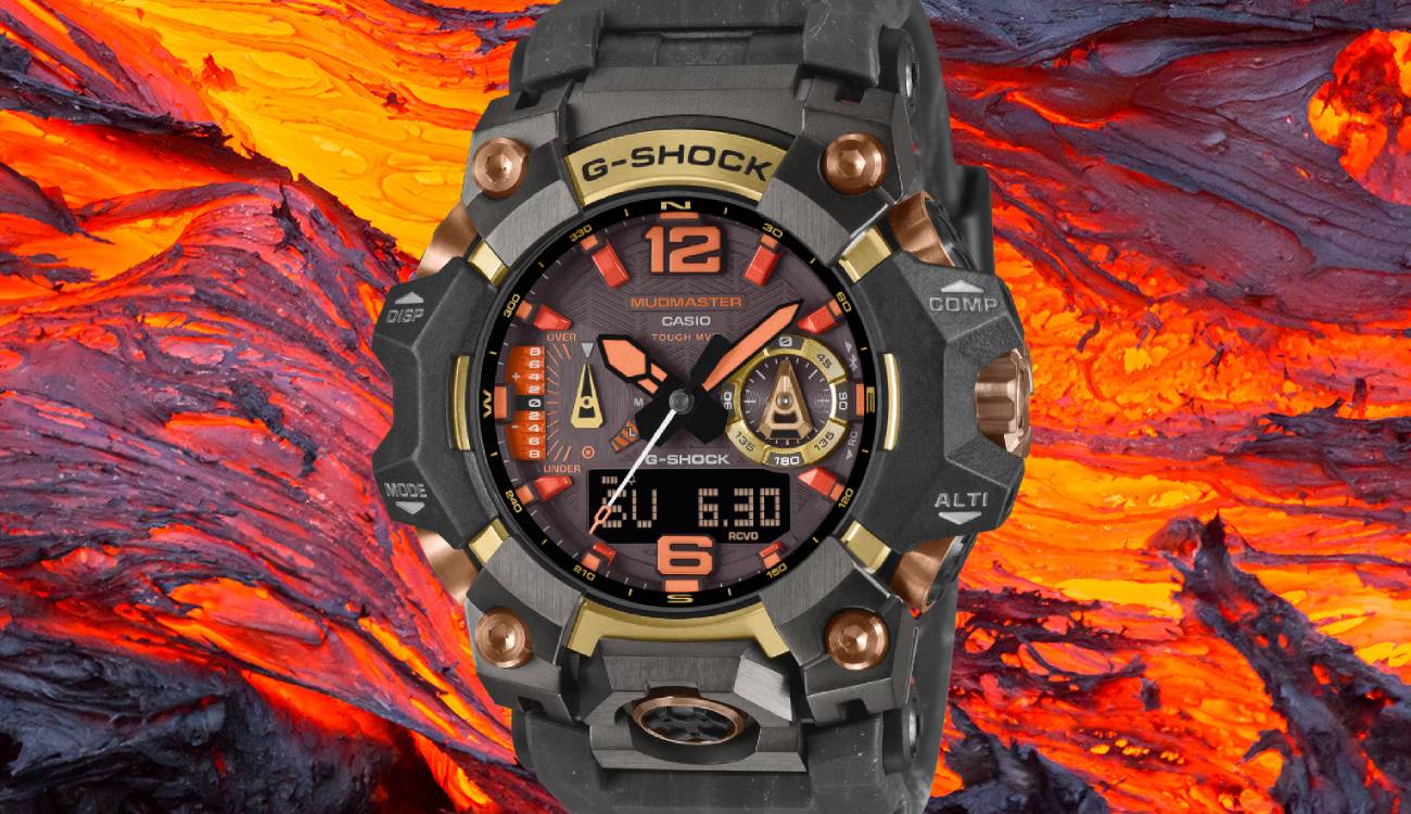 Casio G-Shock Mudmaster, nuevo reloj inspirado en el magma y una auténtica bestia para la aventura