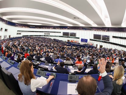 Discusión y voto final en el Parlamento Europeo.