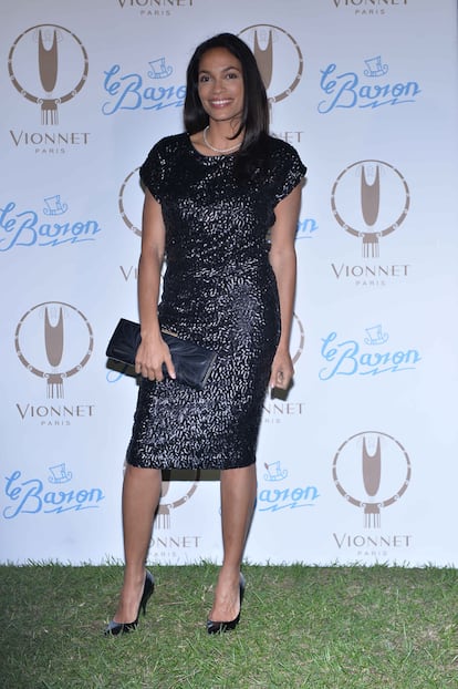 Rosario Dawson, en la fiesta de Goga Ashkenazi & Le Baron.