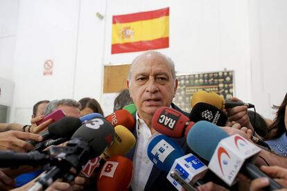 El ministro del Interior en funciones y candidato del PP, Jorge Fernández Díaz.